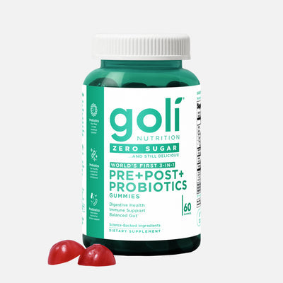 Zero Sugar Pre+Post+ Probiotics Gummies 1-PACK