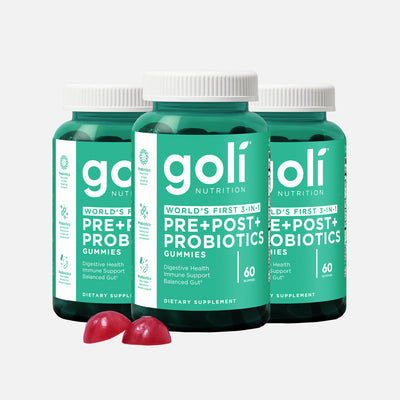 Pre+Post+ Probiotics Gummies 3-PACK